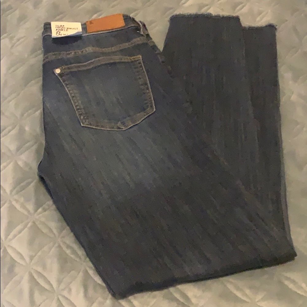 H&M slim high waist ankle jeans size 29